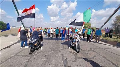 رياضة كفر الشيخ تحتفل بمرور 50 عاما على العلاقات المصرية الإماراتية