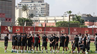 الأهلي يواصل الاستعداد لـ مباراة أسوان فى الدوري الممتاز
