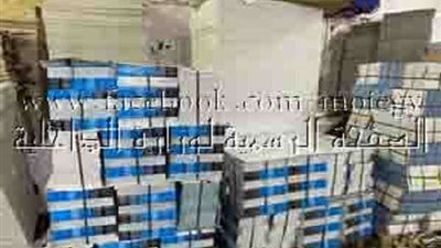 ضبط مطبعة تحتوي على 7 آلاف كتاب مخالف لحقوق الملكية بالقاهرة