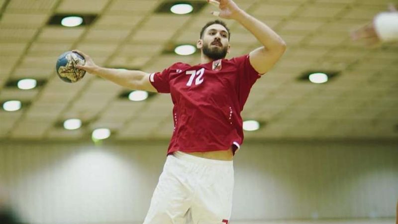 لاعب كرة اليد لنادي