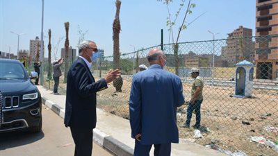 محافظ القليوبية يتفقد منطقة ربط محور مصر الجديدة وأعمال تطوير طريق شركات البترول
