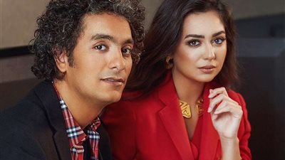 هبه مجدي تروج لحفل زوجها محمد محسن بمهرجان الموسيقي العربية