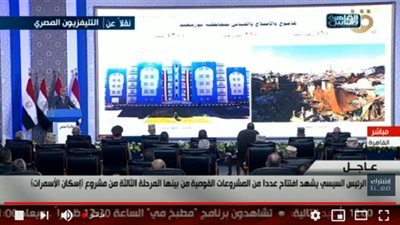وزير الإسكان يستعرض عدد من المناطق العشوائية التي تم تطويرها بالجمهورية