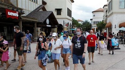 ارتفاع قياسي للإصابات بفيروس كورونا في فلوريدا