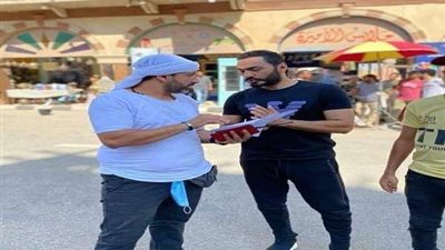 بالصور.. كواليس تصوير فيلم تامر حسني 