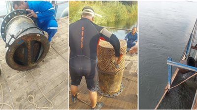 مياه قنا: إصلاح مأخذ محطة قفط