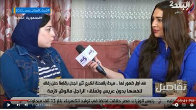 فيديو.. صاحبة الزفاف بدون عريس تعود للظهور بخصومات لحفلات الطلاق