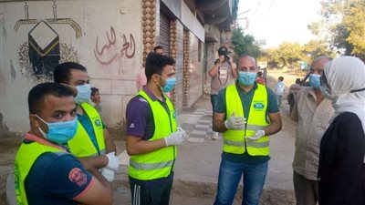 نائب محافظ القليوبية تتابع مبادرة شبابية لمجابهة كورونا