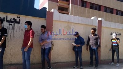 بالصور.. توافد الطلاب اليوم لامتحانات الثانوية العامة على مستوى الجمهورية