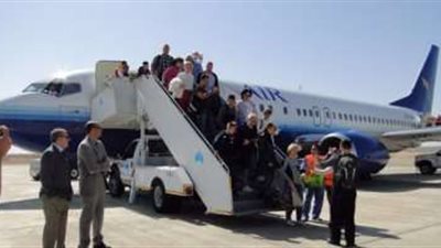 مطار مرسي علم يستقبل 5 رحلات طيران دولية أوروبية