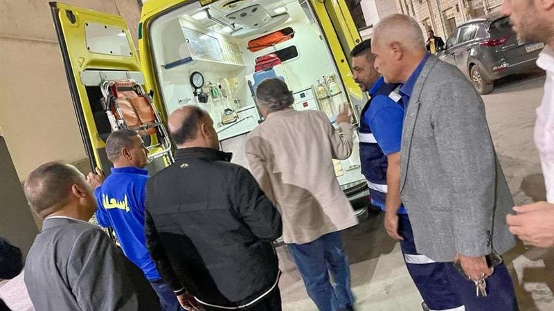 تصادم نقل بميكروباص