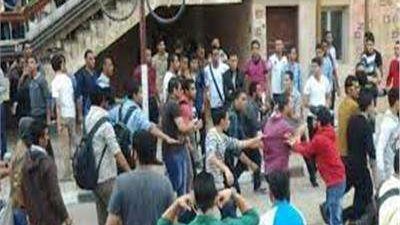 إصابة طالب في مشاجرة داخل الحرم الجامعي بالمنيا