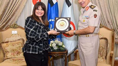 أكاديمية ناصر العسكرية للدراسات العليا تستضيف وزيرة الدولة للهجرة وشئون المصريين بالخارج