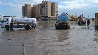 الشركة القابضة للمياه ترفع درجة الاستعداد بالمحافظات لمواجهة التقلبات الجوية