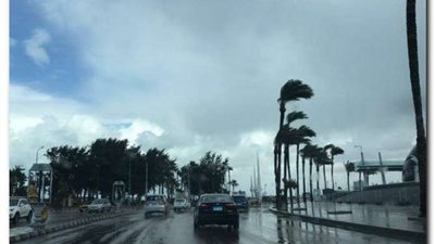 أمطار وبرق ورعد في سماء القاهرة الكبرى