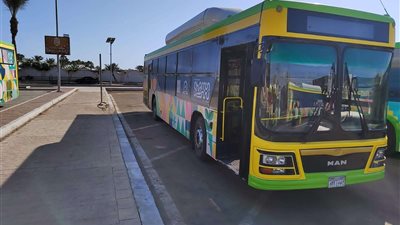 210 أتوبيسات تعمل بالغاز الطبيعى والكهرباء تتجه لشرم الشيخ استعدادا لقمة المناخ