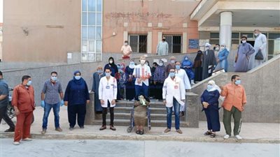 مغادرة 60 حالة جديدة بعزل بني سويف بعد تعافيهم من كورونا