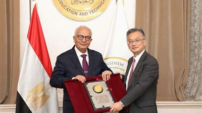 رضا حجازي يبحث مع السفير الياباني تعزيز التعاون المشترك