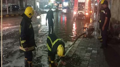 سقوط أمطار بمناطق العباسية ومدينة نصر والمقطم