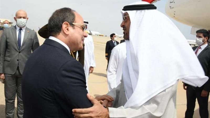 السيسي ومحمد بن زايد