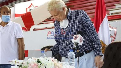 رئيس الزمالك يعرض رسالة تهديد أبوسنيدة