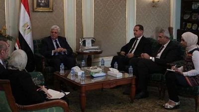 لبحث التعاون.. وزير التعليم العالي يستقبل مديرة مكتب اليونسكو الإقليمي للتربية