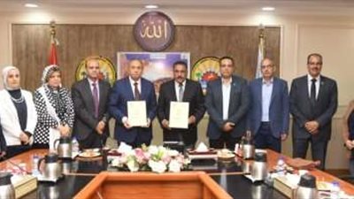 برتوكول تعاون بين القومي لعلوم البحار ومحافظة مطروح للحد من التاثيرات السلبية للمناخ على سواحل مطروح