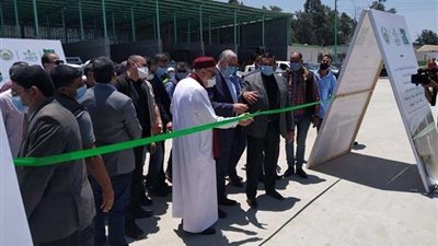 وزير الزراعة يفتتح 6 مزارع للإنتاج الحيواني بحضور محافظ البحيرة
