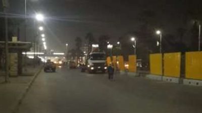 غلق شارع الهرم جزئيا من تقاطعه مع 