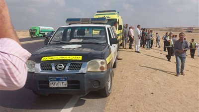 إصابة 4 أشخاص في حادث تصادم بطريق بلبيس بالشرقية