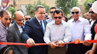 النائب عصام هلال يشهد افتتاح وإحلال وتجديد عدد من مراكز الشباب بالجيزة