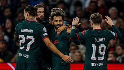 محمد صلاح يسجل هدف التعادل في شباك ليدز