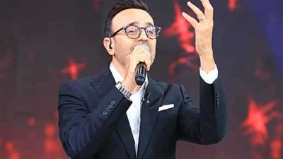 صابر الرباعى نجم الليلة من مهرجان الموسيقي العربية