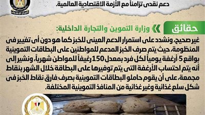 أول رد من الحكومة حول إلغاء الدعم العيني للخبز وتحويله إلى دعم نقدي