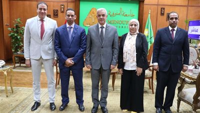 وكلاء جدد بكلية تكنولوجيا العلوم الصحية التطبيقية بالمنوفية