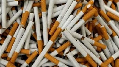 ضبط 20 ألف عبوة سجائر مجهولة المصدر خلال حملة أمنية