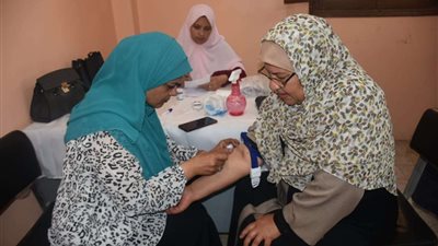 جامعة مدينة السادات تنظم قافلة طبية مجانية