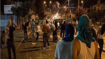 إصابة عدد من الفلسطينيين في مواجهات مع قوات الاحتلال الاسرائيلي جنوب الخليل