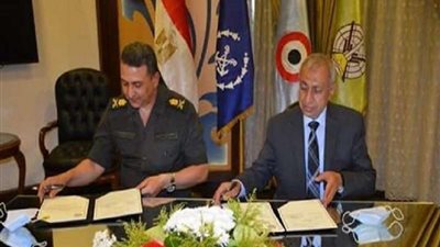 القوات المسلحة توقع بروتوكول تعاون مع الأكاديمية العربية للعلوم والتكنولوجيا