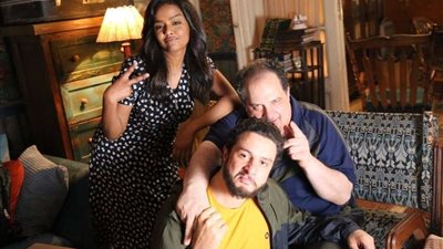 فيديو كوميدي للفيشاوي والصاوي من داخل كواليس فيلم 