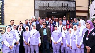 محافظ كفر الشيخ يفتتح مبنى الدرجة والعناية المركزة بمستشفى كفر الشيخ العام