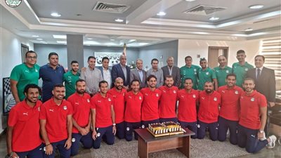 اتحاد الكرة يكرم منتخب الشاطئية بعد إنجاز الصعود لكأس العالم