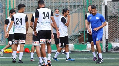 المصري البورسعيدي يخوض مران بدني قوي لمواجهة الجيش اليوم