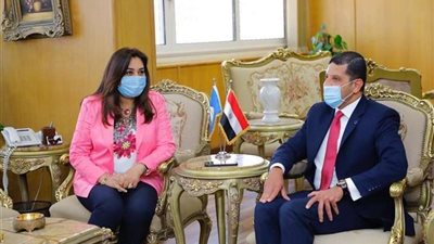 محافظ دمياط تستقبل رئيس هيئة الاستثمار والمناطق الحرة