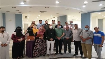 بالصور.. إغلاق مركز التدريب المدني بعد خروج جميع المصابين في شكشوك بالفيوم