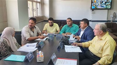 مياه المنوفية تعقد الاجتماع الدوري لمجلس إدارة المدرسة الثانوية الفنية لمياه الشرب