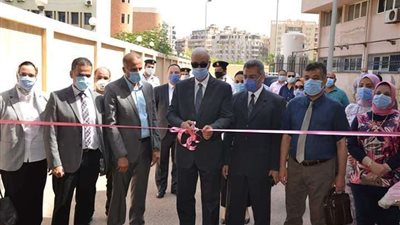 افتتاح وحدة تحاليل الكورونا بجامعة الإسكندرية