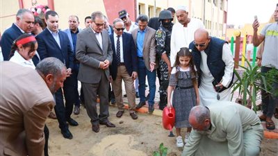 محافظ كفر الشيخ يفتتح مدرستين إنشاء جديد بالرياض بتكلفة 20 مليون جنيه