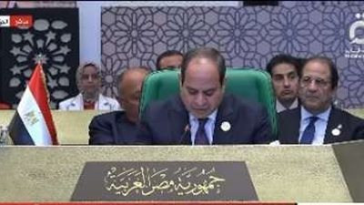 السيسي يدعو لتبني مقاربة  مشتركة شاملة لتعزيز القدرات الجماعية للعرب