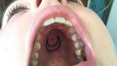 فنان يرسم الوشم في أماكن لا تصدق.. شاهد